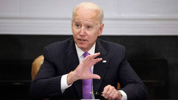 President Biden Meets With Top Officials At The White House