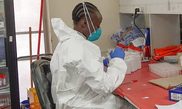 Coronavirus – Testing Times: Sorting Samples in the COVID-19 Laboratory in Namibia