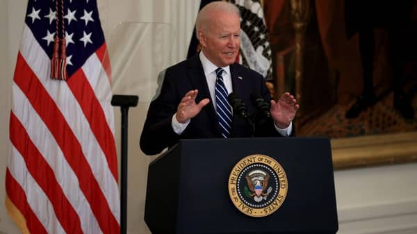 President Biden Participates In Naturalization Ceremony At The White House