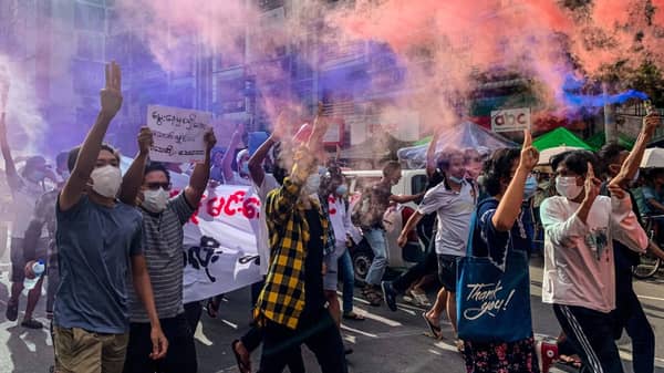 MYANMAR-POLITICS-MILITARY