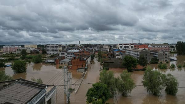 CHINA-WEATHER-FLOOD