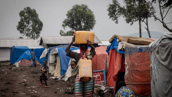 DRCONGO-DISASTER-VOLCANO-DISPLACED