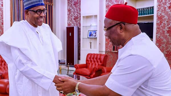 President-Buhari-and-Senator-Hope-Uzodinma