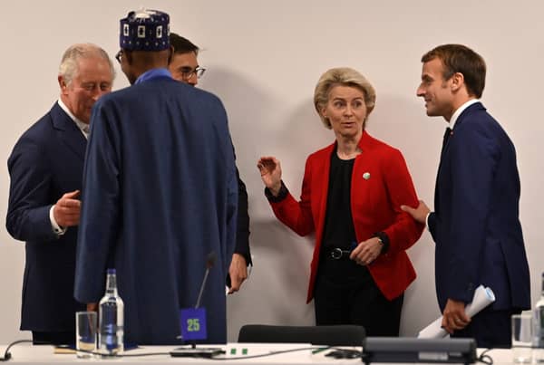 BRITAIN-UN-CLIMATE-COP26-ROYALS