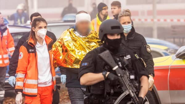 GERMANY-ATTACK-TRAIN