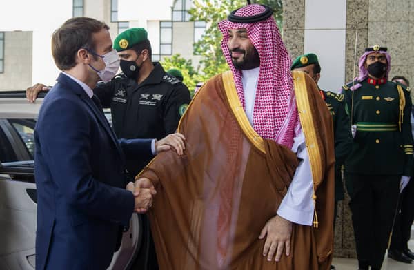 SAUDI-FRANCE-POLITICS-DIPLOMACY