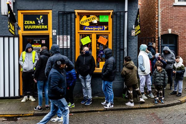 NETHERLANDS-NEW YEAR-SHOP