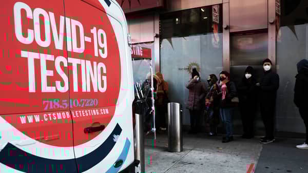 As Covid Cases Rise, Americans Rush To Get Tested Ahead Of Holidays