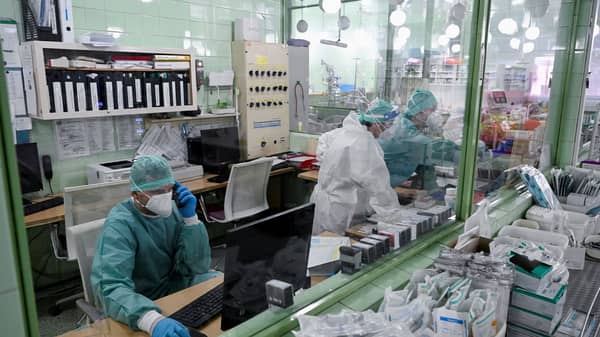 FILE PHOTO: Slovakia enters two-week lockdown amid rise in COVID-19 cases