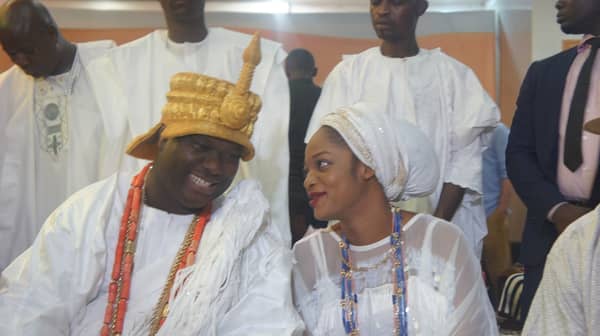ooni of Ife and oloori Naomi