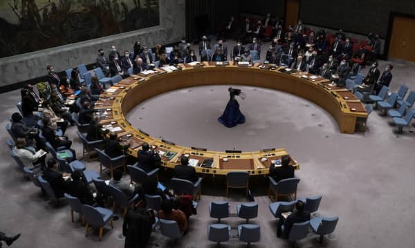 UN Security Council vote on resolution concerning Russian invasion of Ukraine