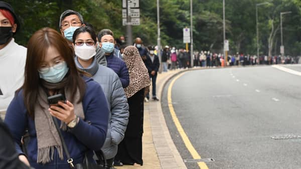HONG KONG-CHINA-HEALTH-VIRUS