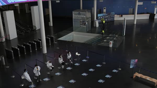 SPAIN-TELECOM-MOBILE-WORLD-CONGRESS-HEALTH-VIRUS