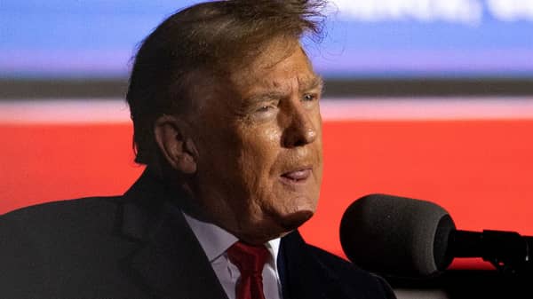 Former President Donald Trump Rallies Supporters In Georgia