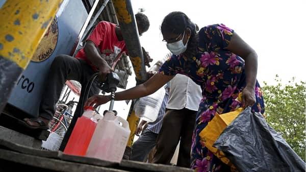 SRI LANKA-ECONOMY-FUEL