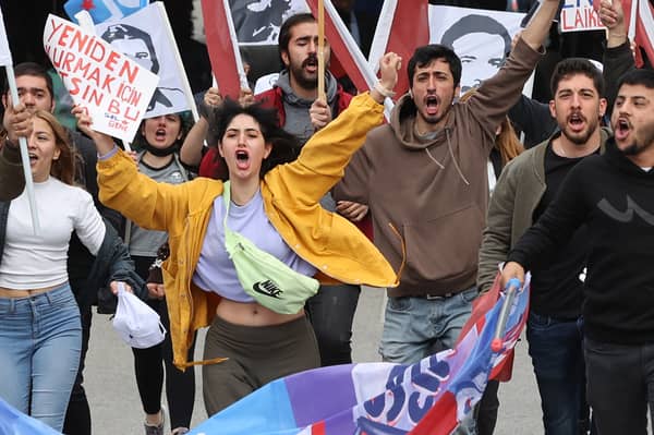TURKEY-POLITICS-SOCIAL-MAY DAY-PROTEST