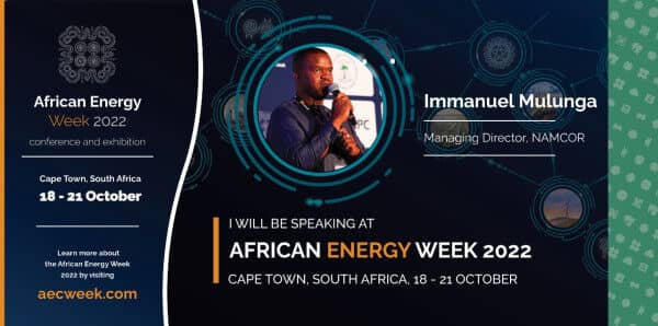 National Petroleum Corporation of Namibia (NAMCOR) Managing Director to Discuss Opportunities within Namibia’s Booming Hydrocarbons Market at AEW 2022