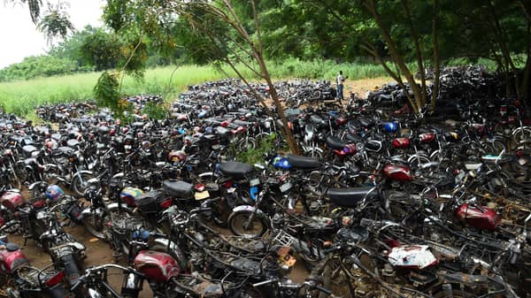 NIGERIA-TRANSPORT-MOTORCYCLES