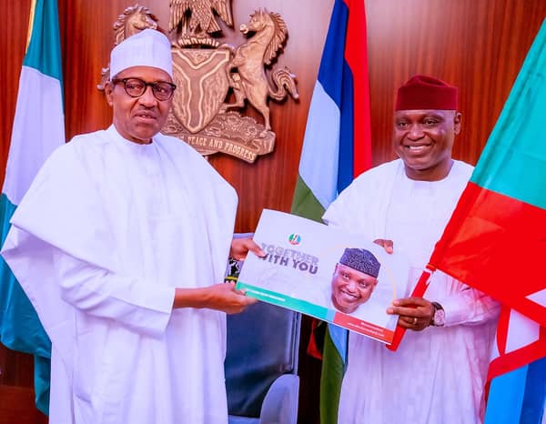 Biodun Oyebanji and Buhari