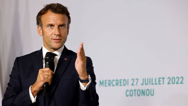 BENIN-FRANCE-POLITICS-DIPLOMACY