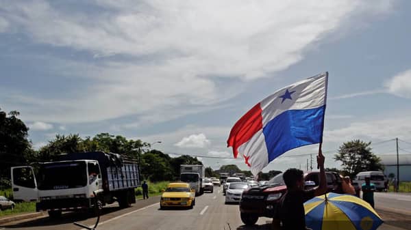 PANAMA-POLITICS-ECONOMY-PROTEST-GASOLINE-FOOD