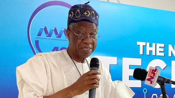 Former Minister of Information and Culture, Lai Mohammed