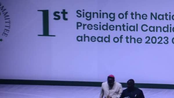 Nigeria Political Parties Sign Peace Accord Ahead 2023 General Elections