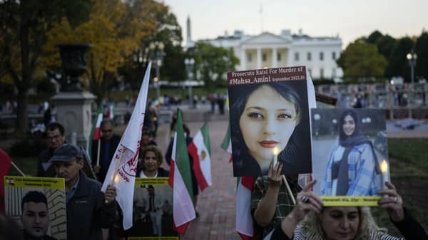 Vigil In Support Of Iranian Protesters Marks 40 Days Since Mahsa Amini’s Murder
