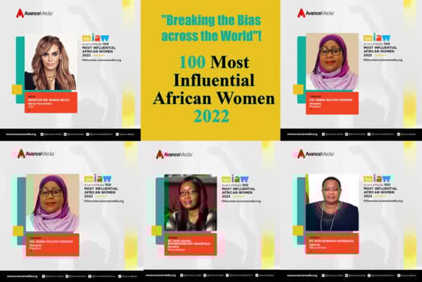 Tanzania president, Merck Foundation Chief executive officer (CEO), the Prime Minister of Uganda, Namibia & TOGO, named as Most Influential African Women 2022