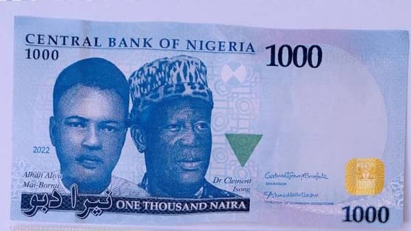 Nigerian banknotes have a new design due to security concerns