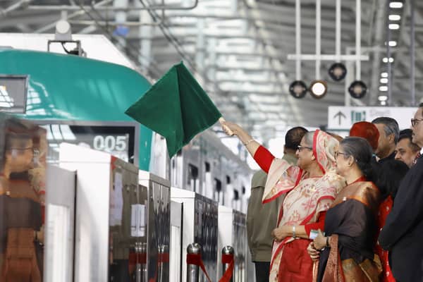 BANGLADESH-TRANSPORT-METRORAIL
