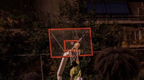 GREECE-SPORT-BASKET-IMMIGRATION