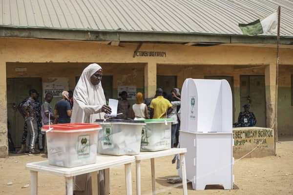 NIGERIA-ELECTION-VOTE