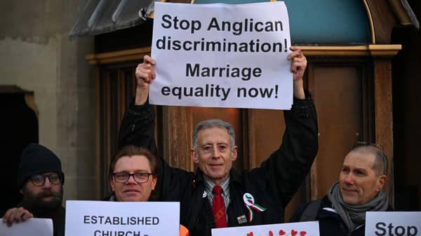 BRITAIN-CHURCH-ANGLICAN-DEMONSTRATION