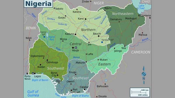 Map of Nigeria