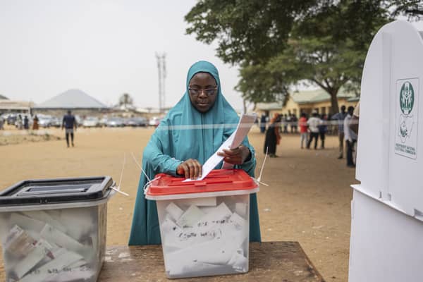 NIGERIA-ELECTION-VOTE