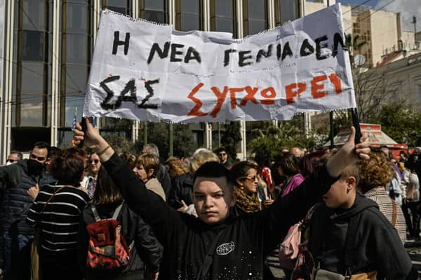 GREECE-TRANSPORT-ACCIDENT-DEMONSTRATION