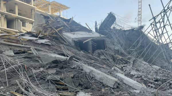 Collapsed-building