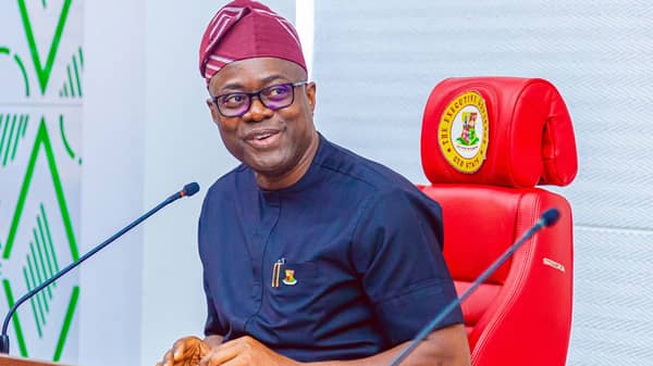Governor Seyi Makinde of Oyo State. PIX: Twitter