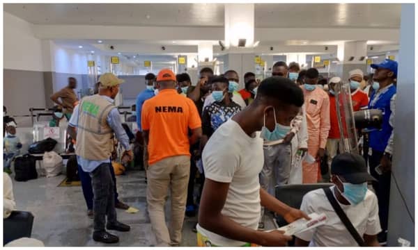IOM hands over 144 returnees to NEMA