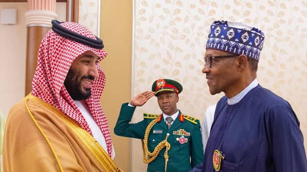 Muhammadu Buhari in Saudi Arabia
