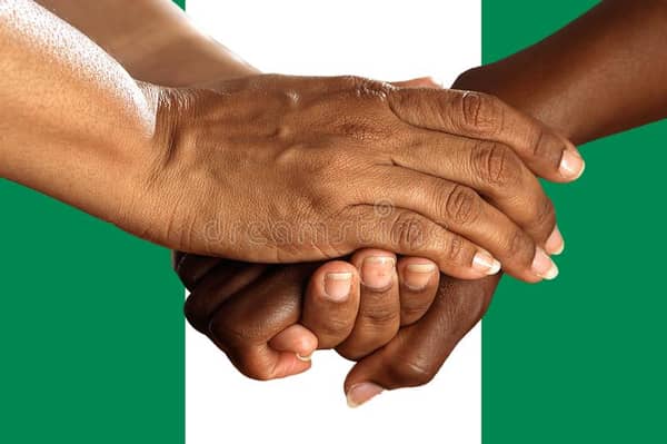 nigeria-flag-intergration-multicultural-group-young-people-145739216