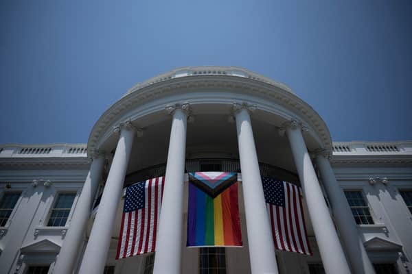 US President Joe Biden hosts pride celebration