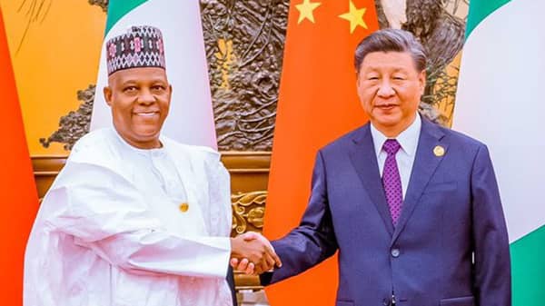 Shettima and Xi Jinping