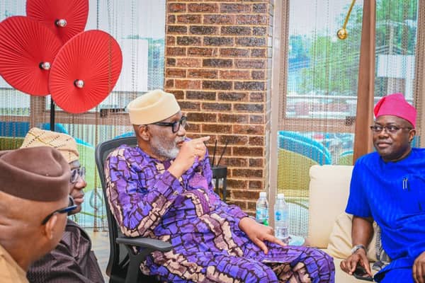 SouthWest governors visit Akeredolu in Ibadan