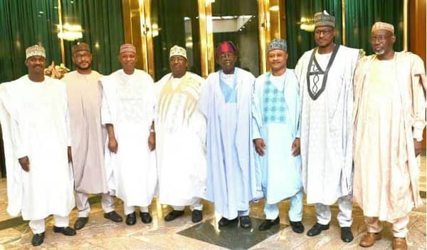Tinubu-Northwest-Governors
