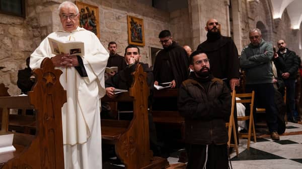 PALESTINIAN-ISRAEL-CONFLICT-GAZA-CHRISTMA