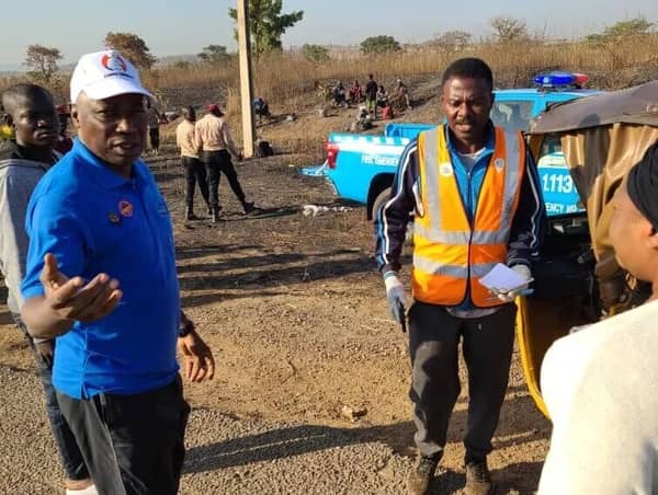 Scene of the accident