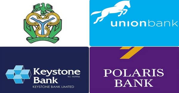 CBN-Union-Bank-Keystone-Bank-and-Polaris-Bank-cc