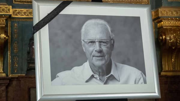 Bavaria’s State Permier, Bayern Munich officials and wellwishers sign the condolence book for football legend Franz Beckenbauer
